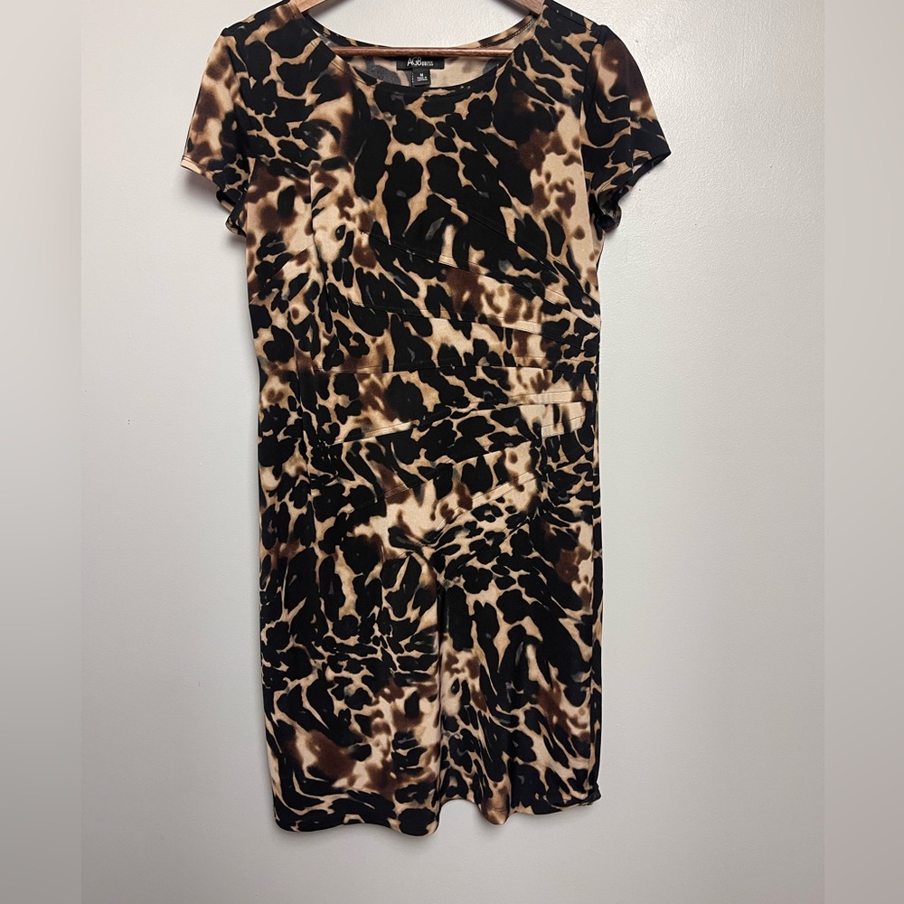 AGB Anima Print Dress‎ Medium